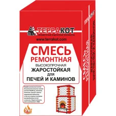 Смесь ремонтная "Терракот" жаростойкая, 5 кг, РФ
