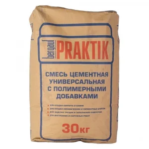Смесь цементная универс.с полимерными добавками ЗИМА Praktik 30кг, РБ