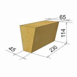 Кирпич огнеупорный ША-45, РФ