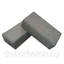 Плитка тротуарная "Кирпичик" П20.10.6 М-а F20 B22.5, серая