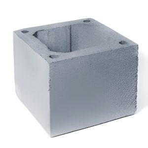 Дымоходная керамзитобетонная оболочка 2КБДЛ-ЦП М 3.3.3 (310х310х240)