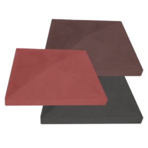 Крышка 4-скатная 390х390х60, цветная