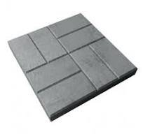 Тротуарная плитка "8 кирпичей" 400х400х50, РБ