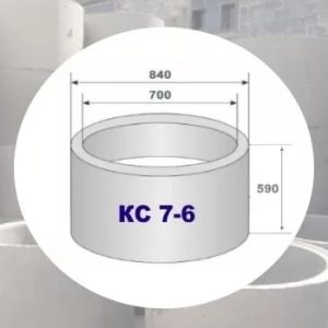 Кольцо стеновое КС  7-6